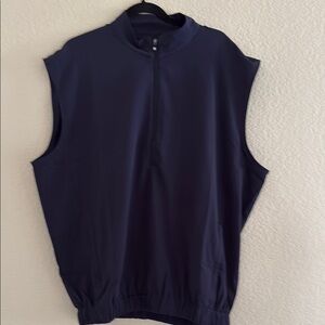 NWT Footjoy Perforated Windshirt Vest - Navy